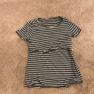 Size L Maternity and nursing shirt